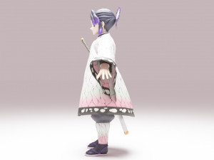 Kocho Shinobu - Kimetsu no Yaiba 3D 모델