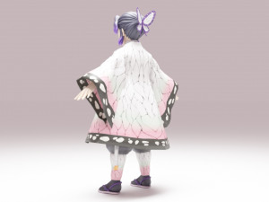 Kocho Shinobu - Kimetsu no Yaiba 3D 모델