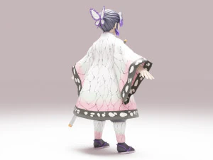 Kocho Shinobu - Kimetsu no Yaiba 3D Model