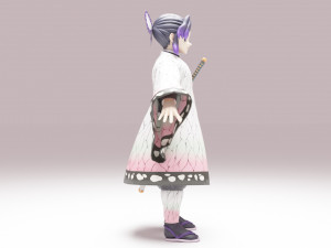 Kocho Shinobu - Kimetsu no Yaiba 3D 모델