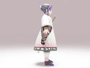 Kocho Shinobu - Kimetsu no Yaiba 3D Model