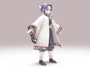 Kocho Shinobu - Kimetsu no Yaiba 3D Model