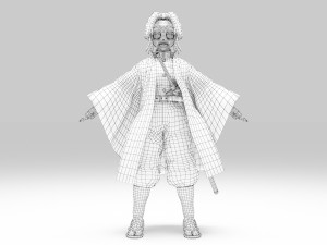 Kocho Shinobu - Kimetsu no Yaiba 3D 모델