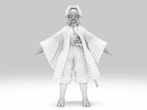 Kocho Shinobu - Kimetsu no Yaiba 3D Model