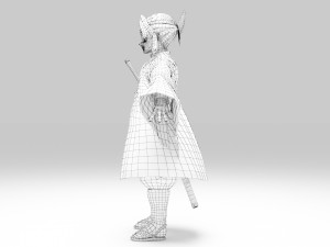 Kocho Shinobu - Kimetsu no Yaiba 3D 모델