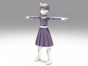 Tsuyuri Kanao - Kimetsu no Yaiba Model 3D