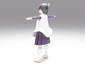 Tsuyuri Kanao - Kimetsu no Yaiba Model 3D