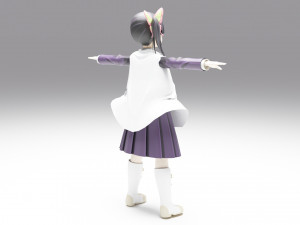 Tsuyuri Kanao - Kimetsu no Yaiba Model 3D