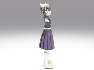 Tsuyuri Kanao - Kimetsu no Yaiba Model 3D