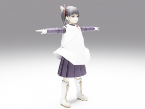 Tsuyuri Kanao - Kimetsu no Yaiba Model 3D