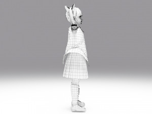 Tsuyuri Kanao - Kimetsu no Yaiba Model 3D