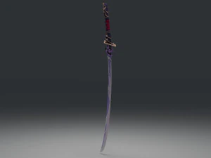 Pedang Musou no Hitotachi Model 3D