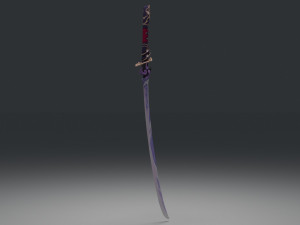 Musou no Hitotachi Sword 3D Model