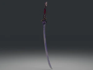 Musou no Hitotachi Sword 3D Model