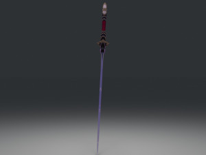 Musou no Hitotachi Sword 3D Model