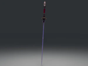 Musou no Hitotachi Sword 3D Model