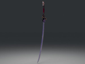 Musou no Hitotachi Sword 3D Model