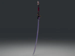 Musou no Hitotachi Sword 3D Model