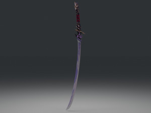 Musou no Hitotachi Sword 3D Model