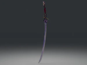 Musou no Hitotachi Sword 3D Model