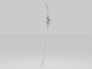 Musou no Hitotachi Sword 3D Model