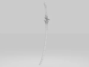 Musou no Hitotachi Sword 3D Model