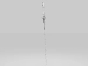 Musou no Hitotachi Sword 3D Model