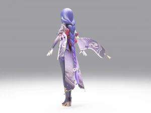 Raiden Shogun - Genshin Impact 3D Model