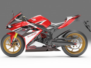 Honda CBR250RR Modelo 3D