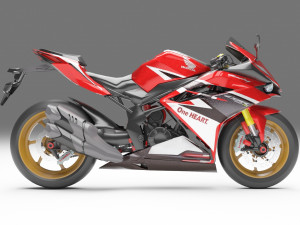 Honda CBR250RR Modelo 3D