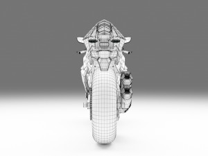 Honda CBR250RR Modelo 3D