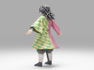 Tomioka Giyu - Kimetsu no Yaiba 3D Model