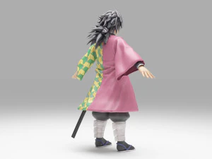 Tomioka Giyu - Kimetsu no Yaiba 3D Model