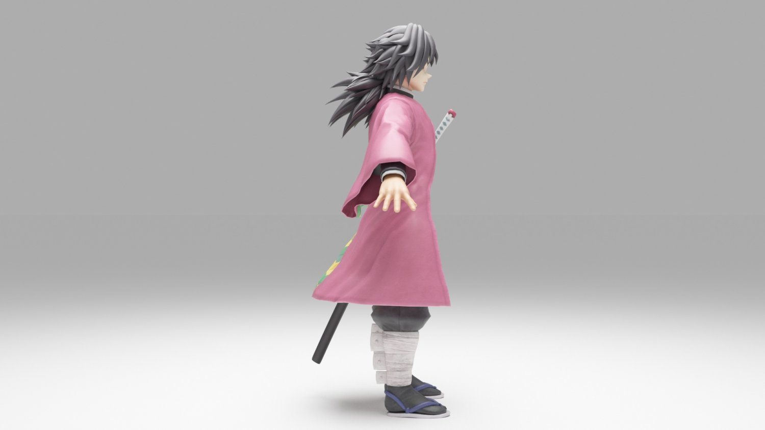 Shisui Uchiha 3D model 3D printable