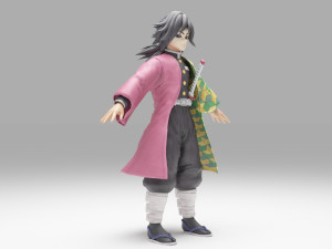 Tomioka Giyu - Kimetsu no Yaiba 3D Model
