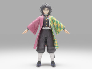 Tomioka Giyu - Kimetsu no Yaiba 3D Model