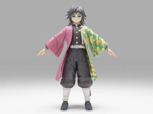 Tomioka Giyu - Kimetsu no Yaiba 3D Model