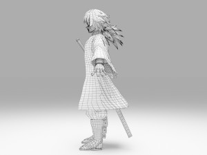 Tomioka Giyu - Kimetsu no Yaiba 3D Model