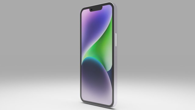 Apple iPhone 14 Plus Modelo 3D .c4d .max .obj .3ds .fbx .stl .blend 