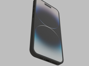 Apple iPhone 14 Pro Max Modello 3D
