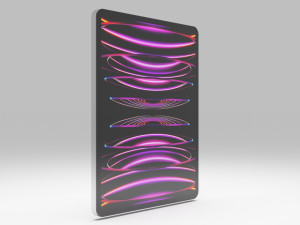 Apple iPad Pro 2022 3D 模型