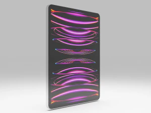 Apple iPad Pro 2022 3D Model