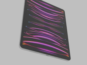 Apple iPad Pro 2022 3D Model