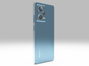 Xiaomi Redmi Note 12 Pro 5G 3D Модель