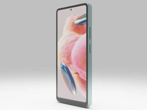 Xiaomi Redmi Note 12 3Dモデル