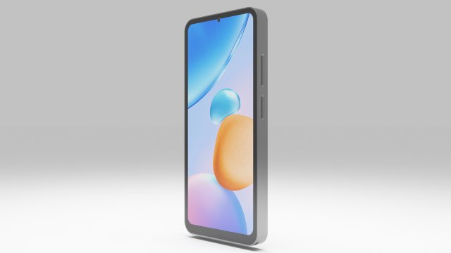 Xiaomi Redmi 10 5G 3D 模型 .c4d .max .obj .3ds .fbx .stl .blend 