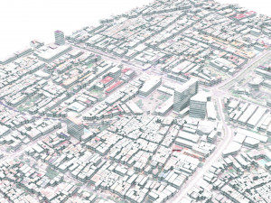 Jakarta City Indonesia Modelo 3D