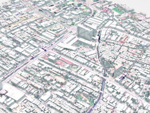 Jakarta City Indonesia 3D मॉडल