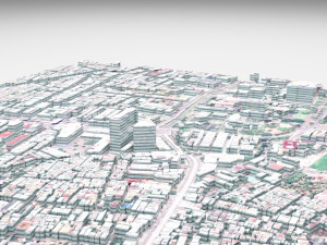 Jakarta City Indonesia 3D मॉडल