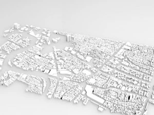 Surabaya City Indonesia 3D Model
